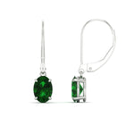 Load image into Gallery viewer, 2-carat-leverback-oval-drop-dangle-emerald-earrings-in-white-gold-fdear11236ovgemgrangle4-2.00ct-nl-wg.jpg?v=1765455495