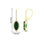 Load image into Gallery viewer, 2-carat-marquise-diamond-halo-dangle-earrings-with-emerald-in-yellow-gold-FDEAR11235MQGEMGRANGLE1-2.00CT-NL-YG.jpg
