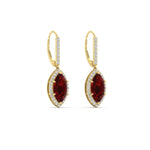 Load image into Gallery viewer, 2-carat-marquise-diamond-halo-dangle-earrings-with-ruby-in-yellow-gold-FDEAR11235MQGRUDRANGLE1-2.00CT-NL-YG.jpg