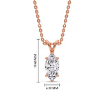 Load image into Gallery viewer, 2-carat-marquise-solitaire-pendant-in-rose-gold-FDPD8469ANGLE1-MQ-2.00-RG-HW.jpg?v=1758619608