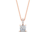 Load image into Gallery viewer, 2-carat-pave-bail-pendant-princess-cut-diamond-in-rose-gold-fdpd11636prangle1-7.00mm-nl-rg.jpg?v=1769773610