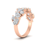 Load image into Gallery viewer, 2-carat-pear-and-round-diamond-ring-wedding-band-in-rose-gold-FD9174BANGLE2-2.00CT-NL-RG