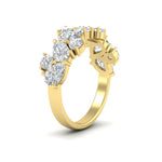 Load image into Gallery viewer, 2-carat-pear-and-round-diamond-ring-wedding-band-in-yellow-gold-FD9174BANGLE2-2.00CT-NL-YG