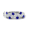 Load image into Gallery viewer, 2-carat-pear-and-round-sapphire-ring-wedding-band-in-white-gold-FD9174BGSABL-2.00CT-NL-WG-HW