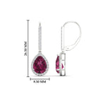 Load image into Gallery viewer, 2-carat-pear-shape-pink-sapphire-with-halo-diamond-lever-back-earrings-in-white-gold-FDEAR-11235PEGSADRPIANGLE1-2.00CT-NL-WG.jpg