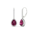 Load image into Gallery viewer, 2-carat-pear-shape-pink-sapphire-with-halo-diamond-lever-back-earrings-in-white-gold-FDEAR-11235PEGSADRPIANGLE1-2.00CT-NL-WG.jpg