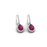 Load image into Gallery viewer, 2-carat-pear-shape-pink-sapphire-with-halo-diamond-lever-back-earrings-in-white-gold-FDEAR-11235PEGSADRPIANGLE1-2.00CT-NL-WG.jpg