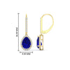 Load image into Gallery viewer, 2-carat-pear-shape-sapphire-with-halo-diamond-lever-back-earrings-in-yellow-gold-FDEAR-11235PEGSABLANGLE1-2.00CT-NL-YG.jpg