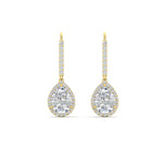 Load image into Gallery viewer, 2-carat-pear-shape-with-halo-diamond-lever-back-earrings-in-yellow-gold-FDEAR-11235PEANGLE1-2.00CT-NL-YG.jpg