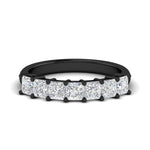 Load image into Gallery viewer, 2-carat-princess-cut-7-diamond-anniversary-band-in-black-gold-fdwb8008prsleep-2.00ct-nl-bg.jpg