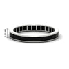 Load image into Gallery viewer, 2-carat-princess-cut-channel-set-black-diamond-wedding-band-in-white-gold-FDEWB160PRBGBLACK-2.00CT-NL-WG-HW.jpg?v=1766128416