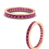 Load image into Gallery viewer, 2-carat-princess-cut-channel-set-pink-sapphire-wedding-band-in-rose-gold-FDEWB160PRBGSADRPIANGLE3-2.00CT-NL-RG.jpg?v=1766128415