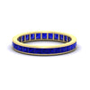 Load image into Gallery viewer, 2-carat-princess-cut-channel-set-sapphire-wedding-band-in-yellow-gold-FDEWB160PRBGSABL-2.00CT-NL-YG.jpg?v=1766128416