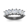 Load image into Gallery viewer, 2-carat-radiant-cut-wedding-anniversary-band-in-black-gold-FD8008RABANGLE5-2.00CT-NL-BG