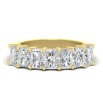 Load image into Gallery viewer, 2-carat-radiant-cut-wedding-anniversary-band-in-yellow-gold-FD8008RAB-2.00CT-NL-YG