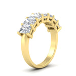Load image into Gallery viewer, 2-carat-radiant-cut-wedding-anniversary-band-in-yellow-gold-FD8008RABANGLE2-2.00CT-NL-YG