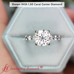 Load image into Gallery viewer, 2-carat-round-cut-diamond-engagement-ring-in-FDENS3023RORHANDANGLE1-WG