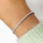 Load image into Gallery viewer, 2-carat-round-diamond-tennis-bracelet-in-white-gold-fdbrc10792hand-2-00-ct-wg