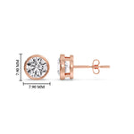 Load image into Gallery viewer, 2-carat-round-stud-bezel-set-earring-in-rose-gold-FDEAR10516ROANGLE2-2.00-CT-NL-RG-HW.jpg?v=1768907354