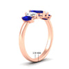 Load image into Gallery viewer, 2-carat-sapphire-marquise-classic-wedding-band-5-stone-in-rose-gold-fdwb8008mqgsablangle2-2.00ct-nl-rg-hw.jpg
