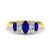 Load image into Gallery viewer, 2-carat-sapphire-marquise-classic-wedding-band-5-stone-in-yellow-gold-fdwb8008mqgsablsleep-2.00ct-nl-yg.jpg