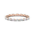 Load image into Gallery viewer, 2-carat-stackable-marquise-diamond-wedding-band-in-rose-gold-FDEWB8868MQ-2.00CT-NL-RG