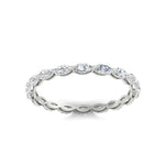 Load image into Gallery viewer, 2-carat-stackable-marquise-diamond-wedding-band-in-white-gold-FDEWB8868MQANGLE5-2.00CT-NL-WG