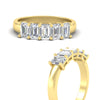 Load image into Gallery viewer, 2-ct-diamond-emerald-cut-5-stone-wedding-band-in-yellow-gold-fdwb8008emangle3-2.00ct-nl-yg