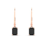 Load image into Gallery viewer, 2-ct-emerald-cut-black-diamond-drop-earrings-in-rose-gold-fdear11236emgblackangle2-2.00ct-nl-rg.jpg?v=1765364320