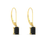 Load image into Gallery viewer, 2-ct-emerald-cut-black-diamond-drop-earrings-in-yellow-gold-fdear11236emgblackangle3-2.00ct-nl-yg.jpg?v=1765364320