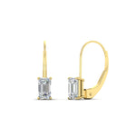 Load image into Gallery viewer, 2-ct-emerald-cut-diamond-single-stone-earrings-in-yellow-gold-FD-EAR9225EM-2.00 CT-NL-YG