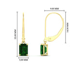 Load image into Gallery viewer, 2-ct-emerald-cut-emerald-drop-earrings-in-yellow-gold-fdear11236emgemgrangle4-2.00ct-nl-yg-hw.jpg?v=1765364320
