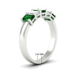 Load image into Gallery viewer, 2-ct-emerald-emerald-cut-5-stone-wedding-band-in-white-gold-fdwb8008emgemgrangle2-2.00ct-nl-wg-hw