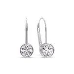 Load image into Gallery viewer, 2-ct-lever-back-bezel-set-round-diamond-earrings-in-white-gold-FDEAR11589RO-2.00-CT-ANGLE5-WG?v=1755863038