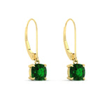 Load image into Gallery viewer, 2-ct-leverback-cushion-cut-emerald-drop-earrings-in-yellow-gold-fdear11236cugemgrangle3-2.00ct-nl-yg.jpg?v=1765359801