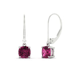 Load image into Gallery viewer, 2-ct-leverback-cushion-cut-pink-sapphire-drop-earrings-in-white-gold-fdear11236cugsadrpiangle1-2.00ct-nl-wg.jpg?v=1765359800