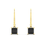 Load image into Gallery viewer, 2-ct-princess-cut-black-diamond-leverback-dangle-earrings-in-yellow-gold-fdear11236prgblackangle2-2.00ct-nl-yg.jpg?v=1765510591