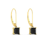 Load image into Gallery viewer, 2-ct-princess-cut-black-diamond-leverback-dangle-earrings-in-yellow-gold-fdear11236prgblackangle3-2.00ct-nl-yg.jpg?v=1765510591
