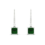 Load image into Gallery viewer, 2-ct-princess-cut-emerald-leverback-dangle-earrings-in-white-gold-fdear11236prgemgrangle2-2.00ct-nl-wg.jpg?v=1765510591