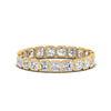 Load image into Gallery viewer, 2-ct.-asscher-diamond-bezel-set-eternity-ring-in-yellow-gold-FD10567AS-0.10CT-NL-YG