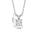 Load image into Gallery viewer, 2-ct.-diamond-princess-cut-solitaire-necklace-in-white-gold-FDPD8469ANGLE1-PR-2.00-WG-HW.jpg?v=1758712710