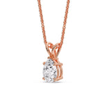Load image into Gallery viewer, 2-ct.-pear-single-diamond-necklace-in-rose-gold-FDPD8469ANGLE2-PE-2.00-RG.jpg?v=1758693416