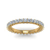 Load image into Gallery viewer, 2-ct.-princess-cut-diamond-classic-eternity-wedding-band-in-14K-yellow-gold-FD123391PR_2.0MM_ANGLE5-NL-YG