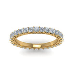 Load image into Gallery viewer, 2-ct.-princess-cut-diamond-classic-eternity-wedding-band-in-18K-yellow-gold-FD123391PR_2.0MM_ANGLE5-NL-YG