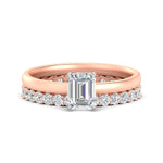 Load image into Gallery viewer, 2-mm-emerald-cut-solitaire-ring-with-eternity-band-in-rose-gold-fdens11590emsleep-2.00mm-nl-rg_f870a47e-596d-4356-a5f0-e4d755f5105e.jpg?v=1760334060