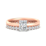 Load image into Gallery viewer, 2-mm-radiant-cut-solitaire-ring-with-eternity-band-in-rose-gold-fdens11590rasleep-2.00mm-nl-rg_8b04697c-6fe5-491a-80b4-1d708bd1dbb4.jpg?v=1760332722