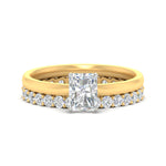Load image into Gallery viewer, 2-mm-radiant-cut-solitaire-ring-with-eternity-band-in-yellow-gold-fdens11590rasleep-2.00mm-nl-yg_f607bb99-51e7-426e-8124-f7531f839d7c.jpg?v=1760332722