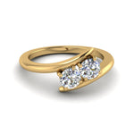 Load image into Gallery viewer, 2-stone-crossover-ring-in-18K-yellow-gold-FD8019ROR-NL-YG