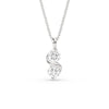 Load image into Gallery viewer, 2-stone-swirl-diamond-pendant-in-white-gold-FDPD11481ANGLE1-NL-WG