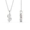 Load image into Gallery viewer, 2-stone-swirl-diamond-pendant-in-white-gold-FDPD11481ANGLE2-NL-WG